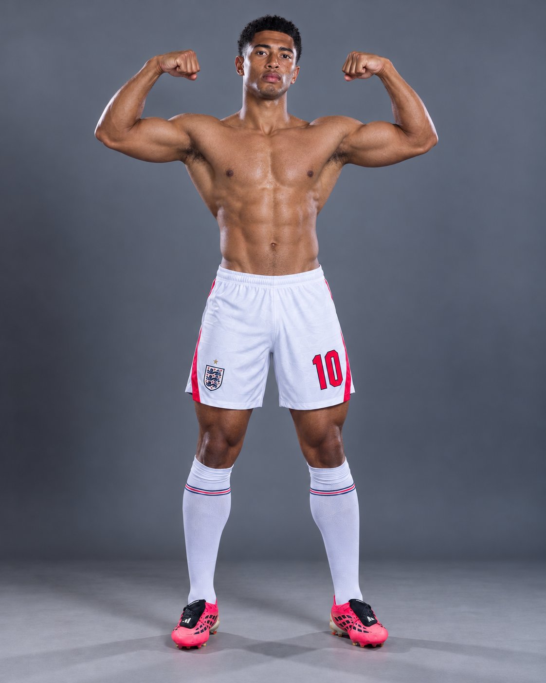 AI image detected of Jude Bellingham flexing shirtless