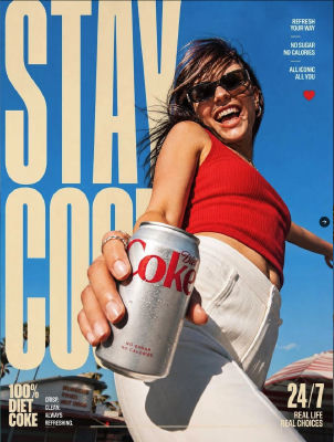 AI-generated Diet Coke 'Stay So Good' advertisement