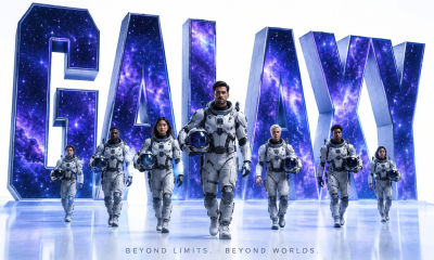 AI-generated 'Galaxy' promotional poster featuring 