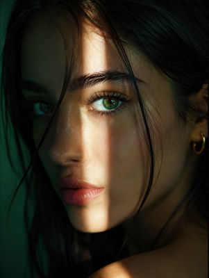 AI-generated portrait of a woman