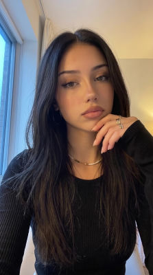 AI-generated selfie of a young woman