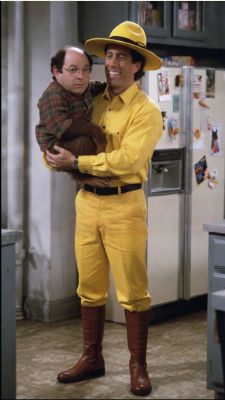 AI-generated image of Jerry Seinfeld and Jason Alexander in a kitchen
