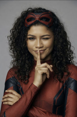 Deepfake of Zendaya in Spider-Man superhero costume