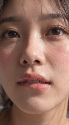 AI-generated close-up portrait of a woman 