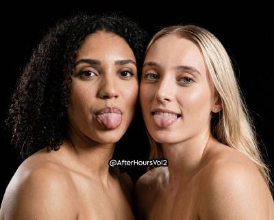 AI-generated suggestive image of Paige Bueckers and Azzi Fudd