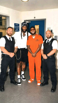 Deepfake of Burna Boy visiting a prisoner at HMP Belmarsh