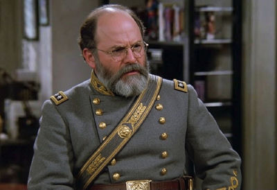 AI-generated image of Jason Alexander in a Civil War military uniform