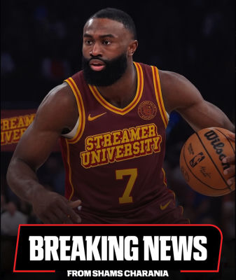 Deepfake of Jaylen brown in a Streamer University basketball jersey