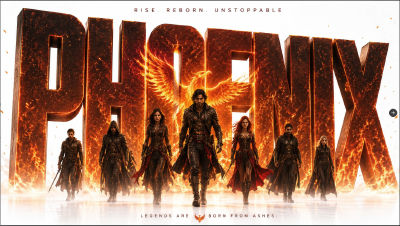 AI-generated 'Phoenix' movie poster 