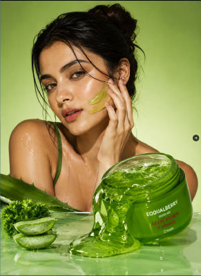AI-generated product photo for EQQUALBERRY Aloe Calming Cream