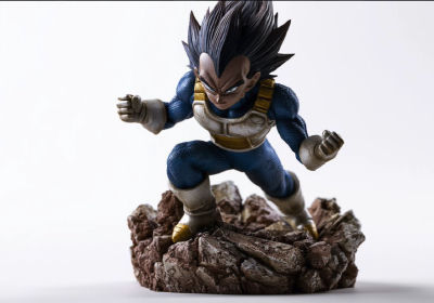 AI-generated image of a Vegeta figurine from Dragon Ball Z