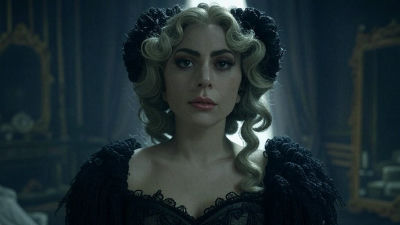 Deepfake of Lady Gaga in a gothic period scene