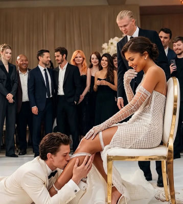 AI image detected of Tom Holland and Zendaya at a fabricated wedding with Erling Haaland
