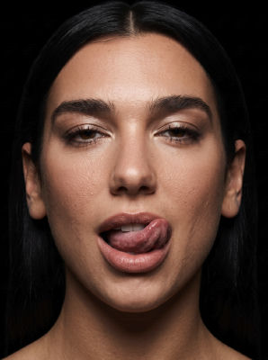 AI-generated portrait of Dua Lipa