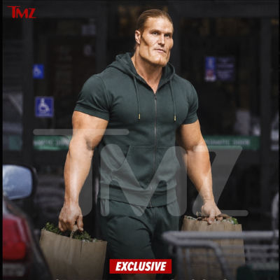 AI-generated image of Clay Matthews III carrying grocery bags