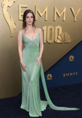 AI-generated image resembling Lana Del Rey at the 74th Emmy Awards