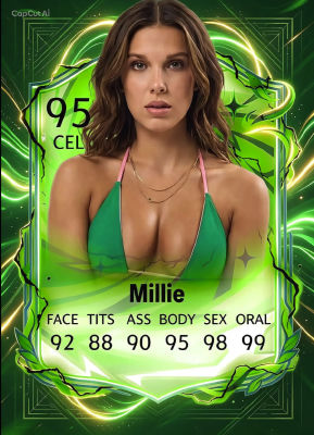 Deepfake 'rating card' of Millie Bobby Brown with sexualized scoring