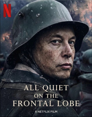 AI-generated parody of Elon Musk as 'All Quiet on the Western Front' soldier