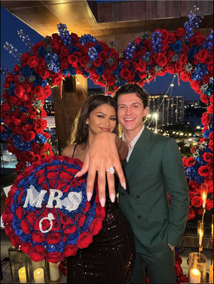 Deepfake of Tom Holland and Zendaya engagement photo