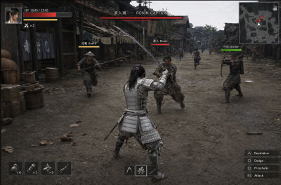AI-generated samurai battle scene resembling Sayaka Akimoto, Miyoshi Nagayoshi, and Guan Yu