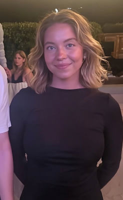 AI-generated image of Sydney Sweeney without makeup