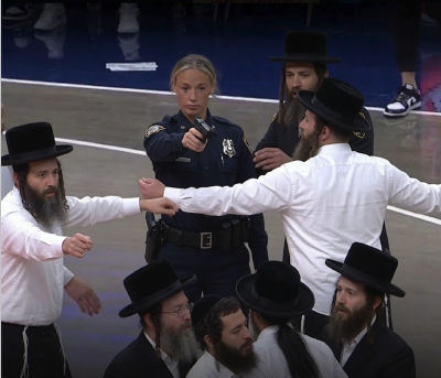 Deepfake of Sophie Cunningham in arena police incident