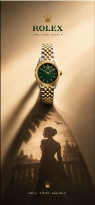 AI-generated Rolex 'Live. Your. Legacy.' advertisement