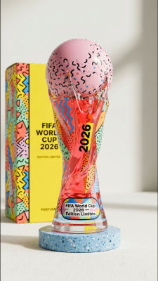 AI-generated FIFA World Cup 2026 Édition Limitée trophy render