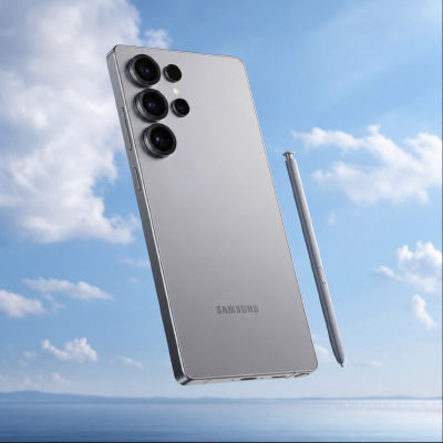 AI-generated render of a Samsung Galaxy smartphone with S Pen